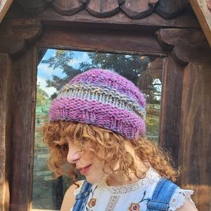 Ooak slouchy beanie